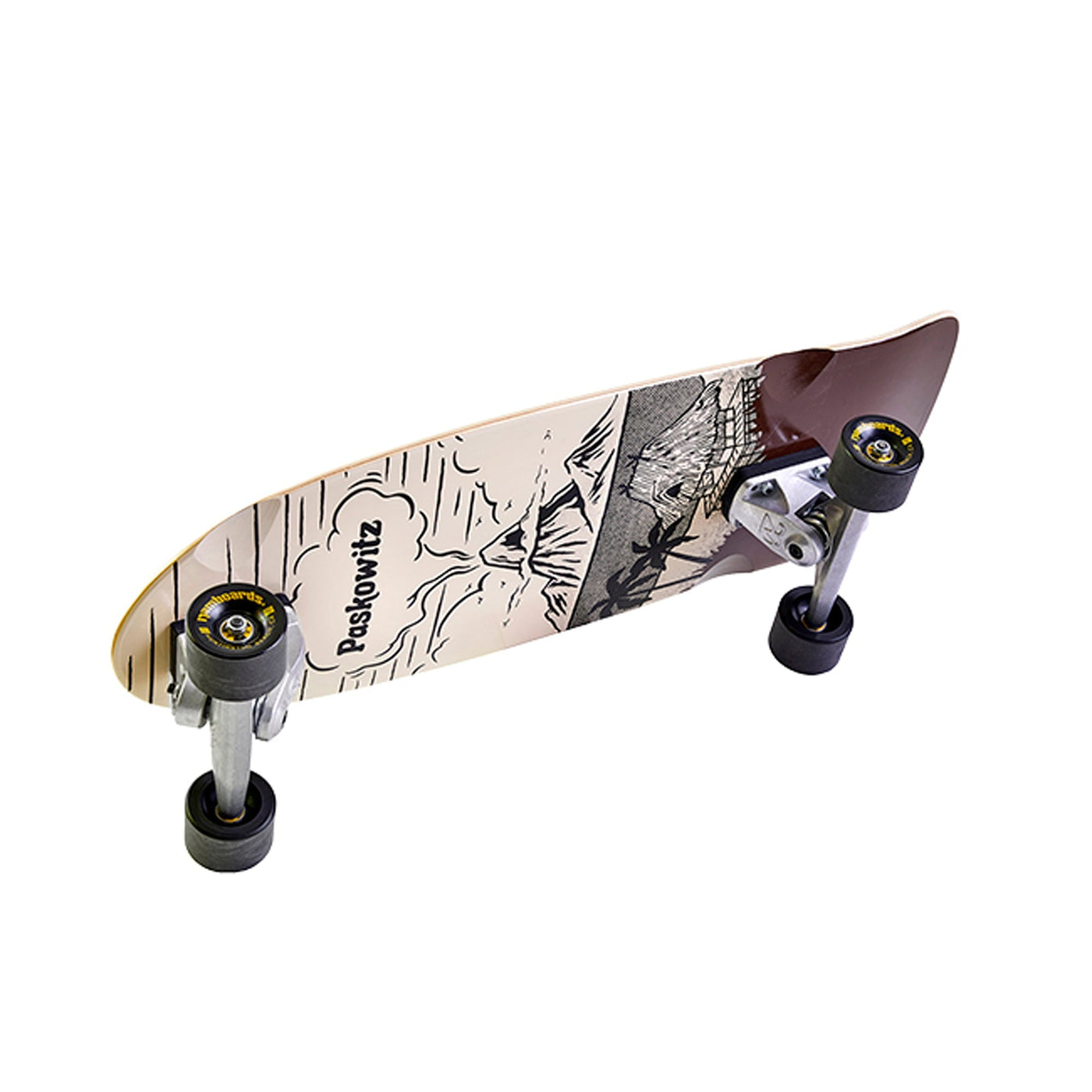 Hamboards - 30" The Paskowitz - Hut Island Surfskate - Wake2o
