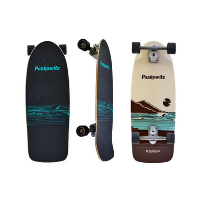 Hamboards - 30" The Paskowitz - Zen Swell Surfskate - Wake2o