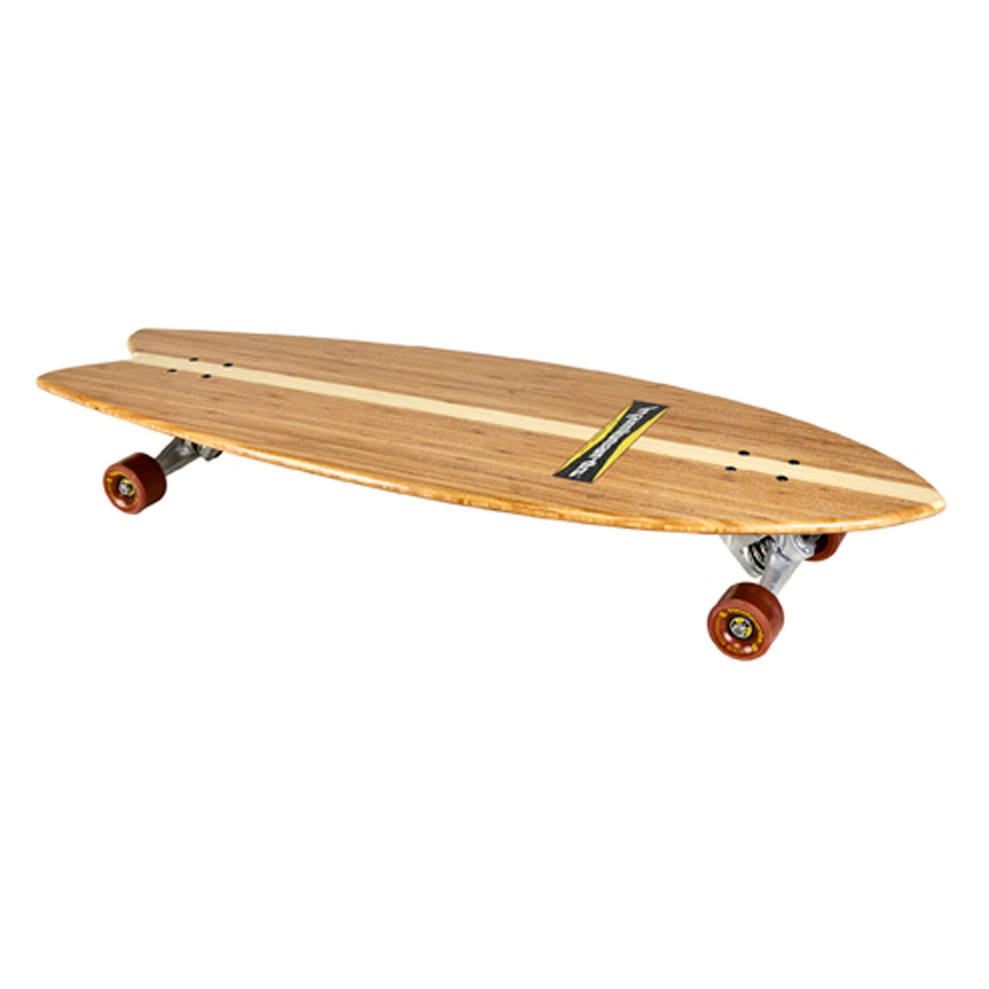 Hamboards - 43" The Pescadito - Bamboo Surfskate - Wake2o