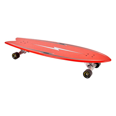 Hamboards - 43" The Pescadito - North Shore Red Surfskate - Wake2o