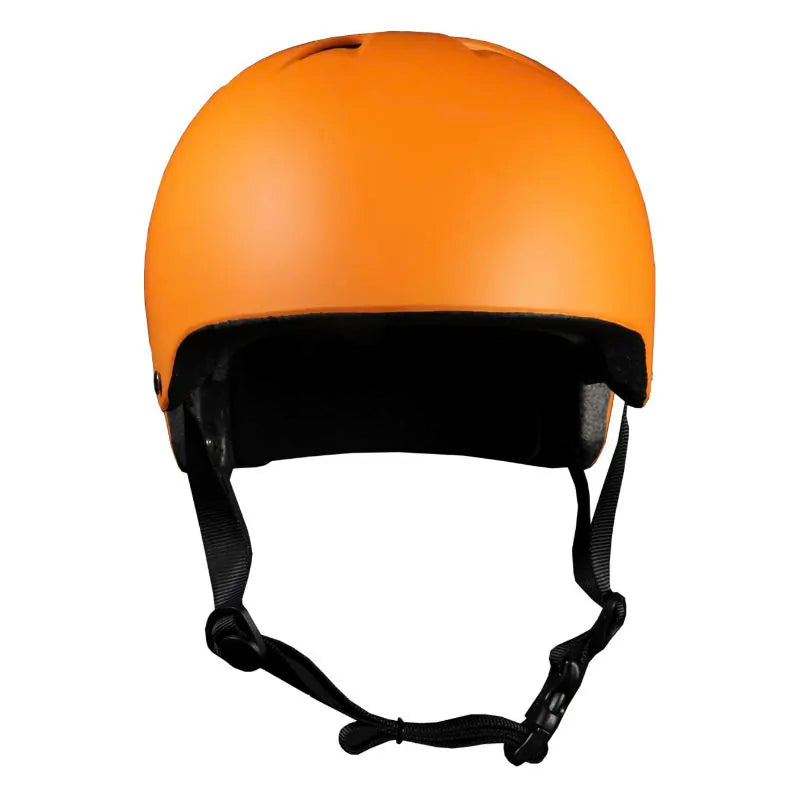 Harsh Pro EPS Skateboard Helmet In Matte Orange - Wake2o