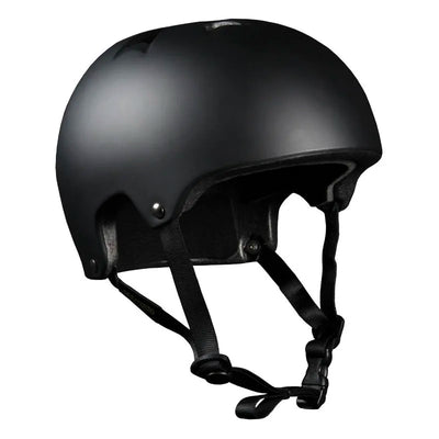 Harsh Pro EPS Skateboard Helmet Matte Black - Wake2o