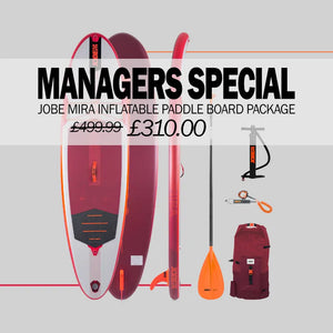 Jobe Mira Inflatable Paddle Board Package - Sale - Wake2o