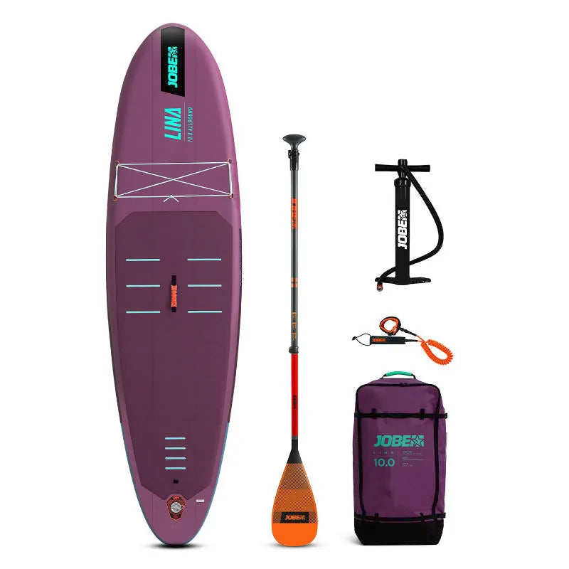 Jobe Lina 10'0 Inflatable Paddle Board Package - The Best Affordable Paddleboard for Beginners - Wake2o