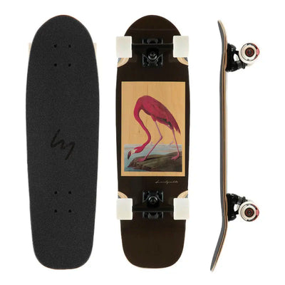 Landyachtz Dinghy Blunt Flamingo Longboard Complete - Shrewsbury Skateboard Shop - Wake2o