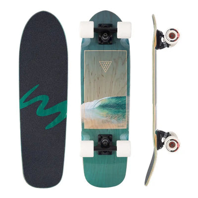 Landyachtz Dinghy Blunt Classic Wave Longboard Cruiser - Shrewsbury Skateboard Shop - Wake2o