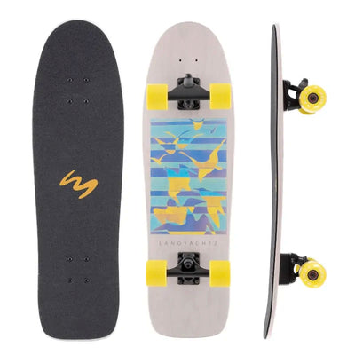 Landyachtz Surf Life Birds Surfskate = Shrewsbury Skateboard Shop - Wake2o