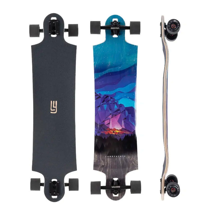 新品 未使用品　LAND YACHTZ 40インチ　ランドヤッツ Yahoo!オークション - Landyachtz ランドヤッツ ロングスケート