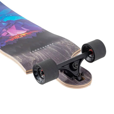 Landyachtz Switchblade 40" Chief Night  Longboard Complete - Shrewsbury Skateboard Shop - Wake2o