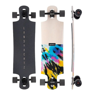 Landyachtz Drop Hammer Skate Or Dye Longboard Complete - Shrewsbury Skateboard Shop - Wake2o