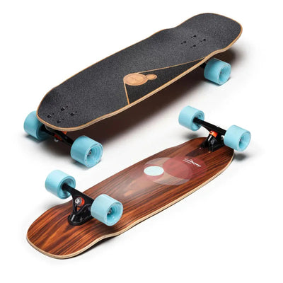 Loaded Omakase Roe Longboard Complete - Loaded Grip And rip Recommended Set Up - Shrewsbury Longboard Shop Wake2o
