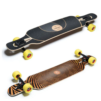Loaded Tan Tien TOPO Longboard complete - Carving And Pumping Setup - Wake2o