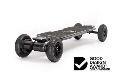 Evolve Diablo Carbon All Terrain Electric Skateboard - Wake2o