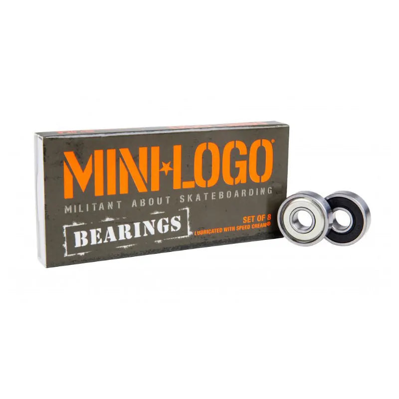 Mini Logo Bearings - Shrewsbury Skate Shop - Wake2o