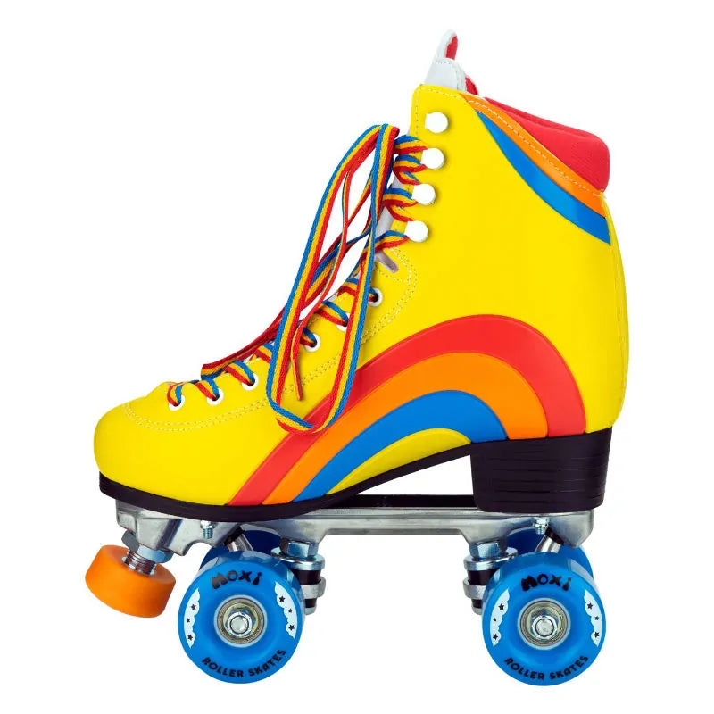 Moxi Rainbow Skates - Sunset Yellow - Rollerskates - Wake2o