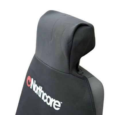 Northcore Single Neoprene Seat Cover in Black - Water Resistant - Van and Car Accessories - Wake2o