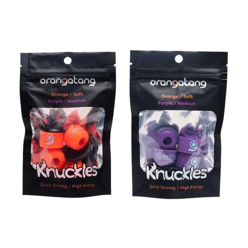Oranagatang Knuckle Bushings - Orange & Purple - Wake2o.co.uk