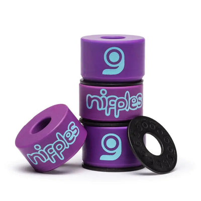 Orangatang Nipple Double Barrel Longboard Bushings - Medium Purple - Wake2o