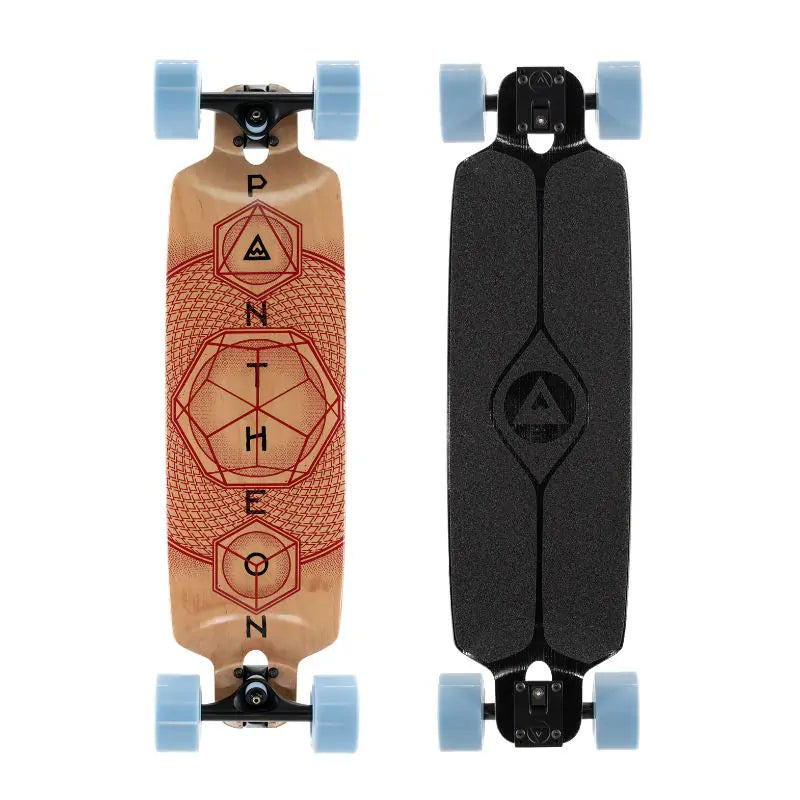 Pantheon Ember Eco Longboard Complete Karma Setup - The Best Cruising Longboard - Shrewsbury Skateboard Shop - Wake2o UK