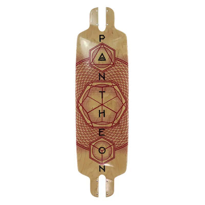 Pantheon Ember Eco Longboard Deck - Shrewsbury Skateboard Deck - Wake2o 