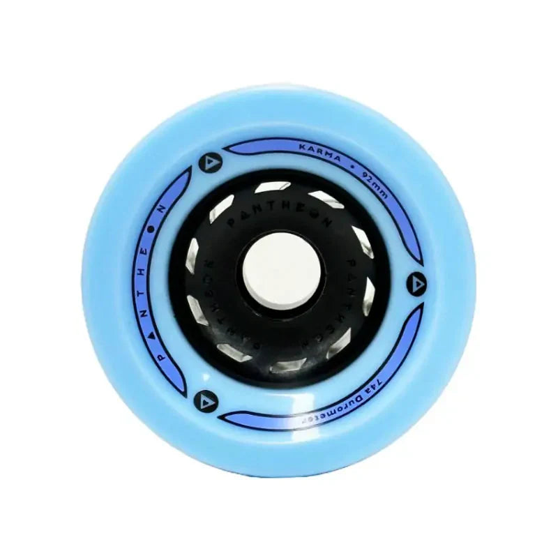 Pantheon Karma Longboard Wheels 92mm 74a - The Ultimate Long Distance Push LDP Wheel - Wake2o