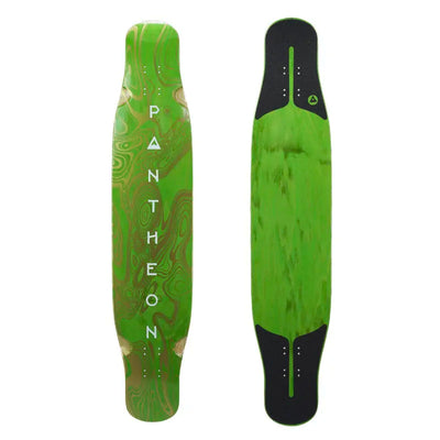 Pantheon Tandava 2 Longboard Deck in Green - The Best Dancing Longboard - Shrewsbury Skateboard Shop - Wake2o UK