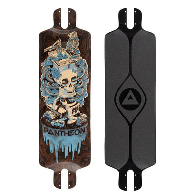 Pantheon Pranayama Gas Guzzler Longboard Deck - 31.375″ - Best Longboard for Commuting And LDP - Wake2o