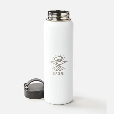Rip Curl Search Drink Bottle - White - Insulated Flask -  Wake2o