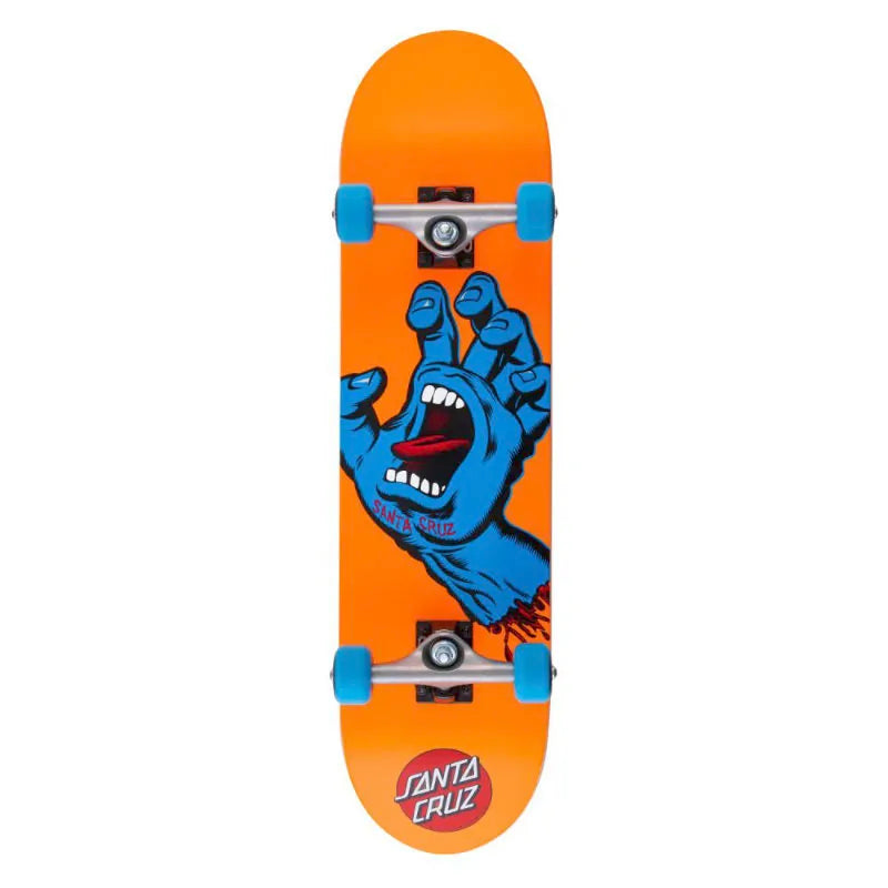 Santa Cruz Screaming Hand 7.8 Orange Skateboard Complete - Shrewsbury Skateboard Shop - Wake2o