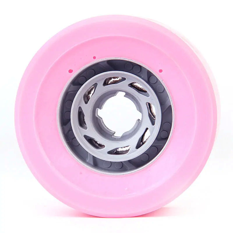 Seismic Speed Vent 85mm 77a Longboard Wheels In Bubblegum - Best Longboard Wheels For Downhill Riding- Shrewsbury Skateboard Shop - Wake2o