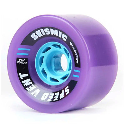 Seismic Speed Vent Black Ops Longboard Wheels - The Fastest Longboard Wheel In The World - Wake2o