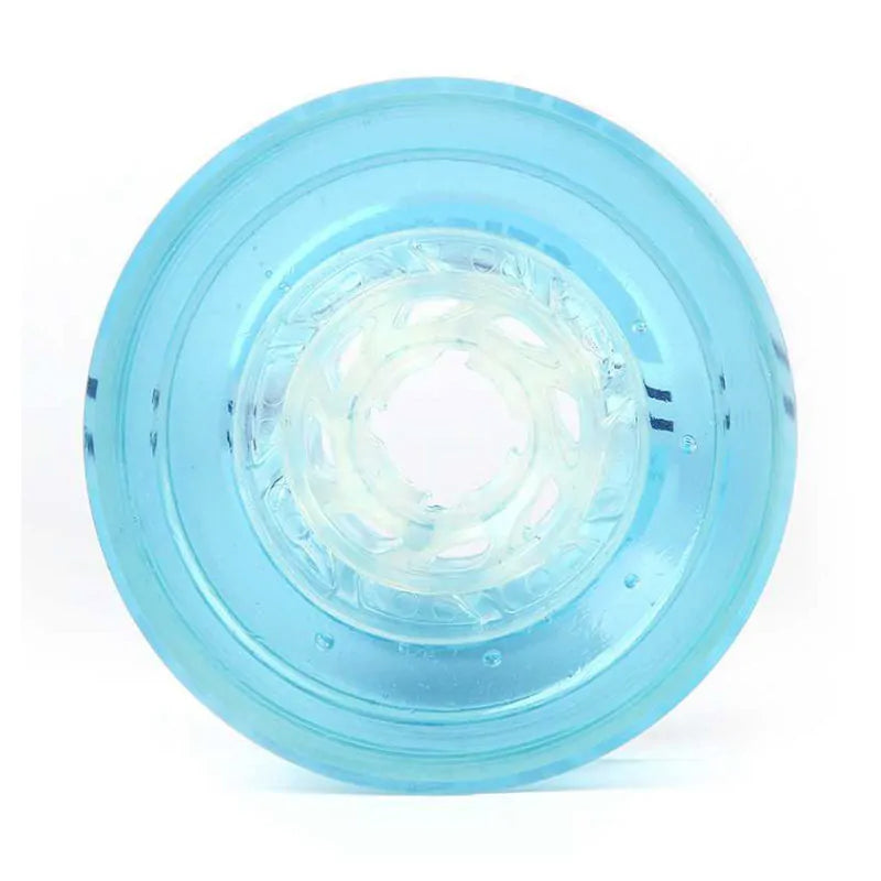 Seismic Speed Vents 85mm 75a Longboard Wheels In Clear Blue - The Best LDP and Downhill Longboard Wheels - Wake2o