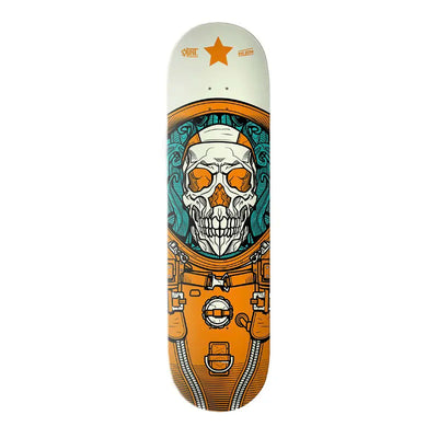 Skint Zombie Dollar 8.0" Skateboard Deck - Orange - Wake2o