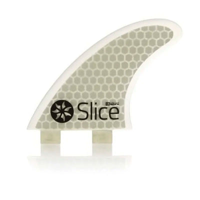 Slice Ultra Light Hex Core S3 Surfboard Fins - FCS Compatible - Wake2o