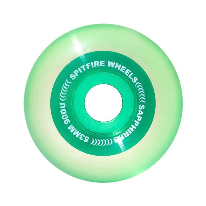 SPITFIRE SAPPHIRES グリーン 54mm90A定価¥9,130 Shop Spitfire Sapphire Wheels (neon green) 54 mm 90A 4 Pack online