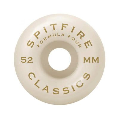 Spitfire Formula Four Classic 101a Skateboard Wheels - Green 52mm - Wake2o