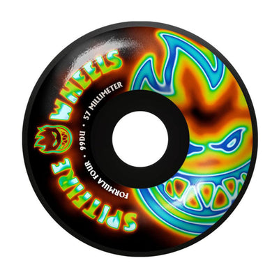 Spitfire Formula Four Radioactive Big Head Skateboard Wheels 99a 57mm - Wake2o