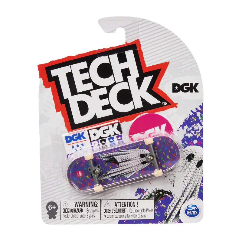 Tech Deck 96mm Fingerboard - M44 Series - DGK - Toy Miniature Skateboards - Wake2o
