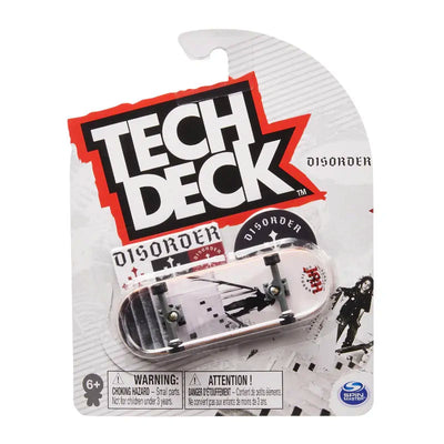Tech Deck 96mm Fingerboard - M44 Series - Disorder - Toy Miniature Skateboards - Wake2o