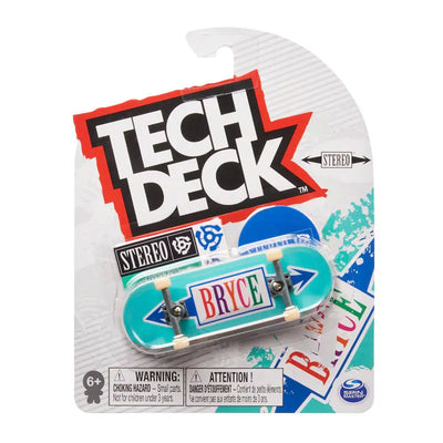 Tech Deck 96mm Fingerboard - M44 Series - Stereo - Toy Miniature Skateboards - Wake2o