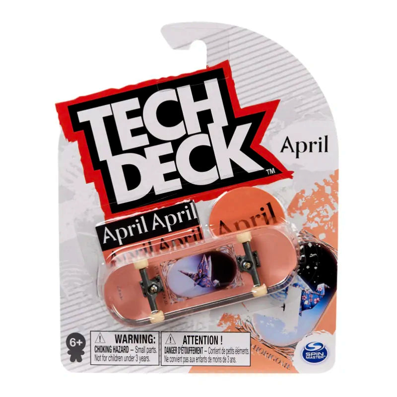Tech Deck 96mm Fingerboard - M64 Series - April 2 - Wake2o