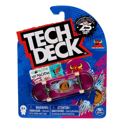 Tech Deck 96mm Fingerboard - M64 Series - Toy Machine - Wake2o