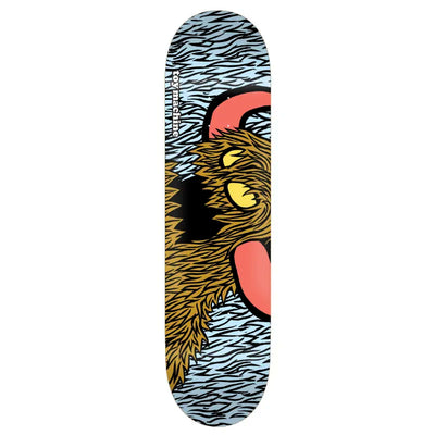 Toy Machine Vice Furry Monster Mustard Skateboard Deck - 8.38" - Wake2o