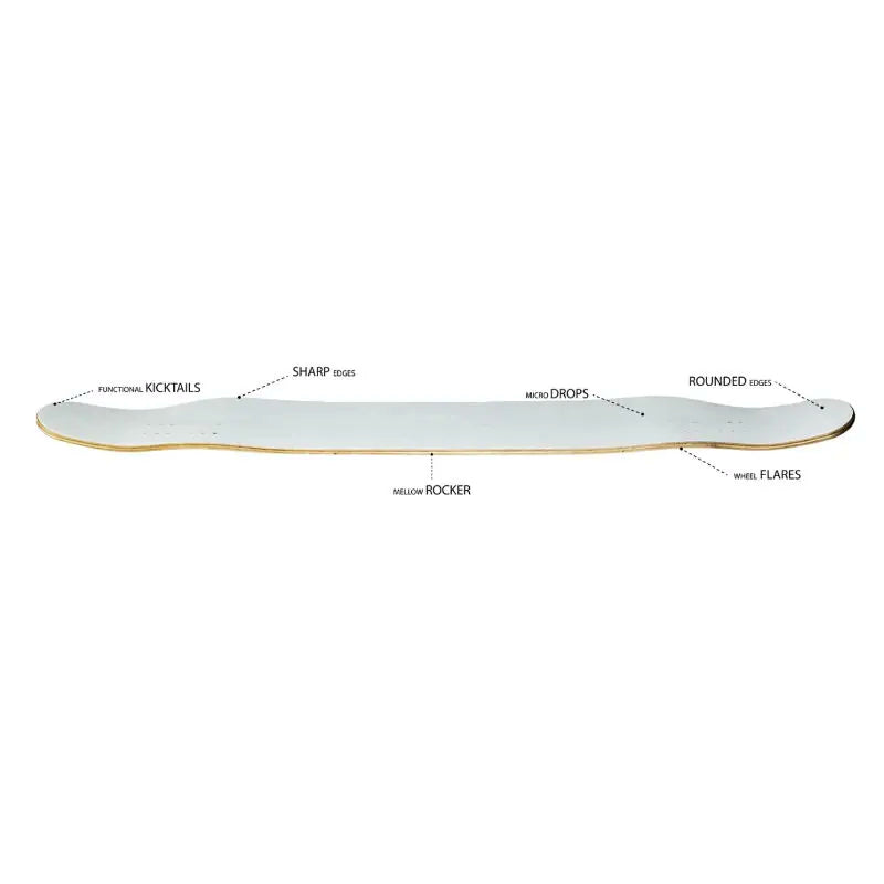 Zenit Cat Nip Longboard Deck - The Best Longboard Deck For Downhill and Freeriding - Shrewsbury Skateboard Shop - Wake2o UK