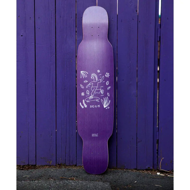 Zenit Dino 2.0 Longboard Deck - Shop The Best Dancing and Freestyle Longboard Deck - Shrewsbury Skateboard Shop - Wake2o UK