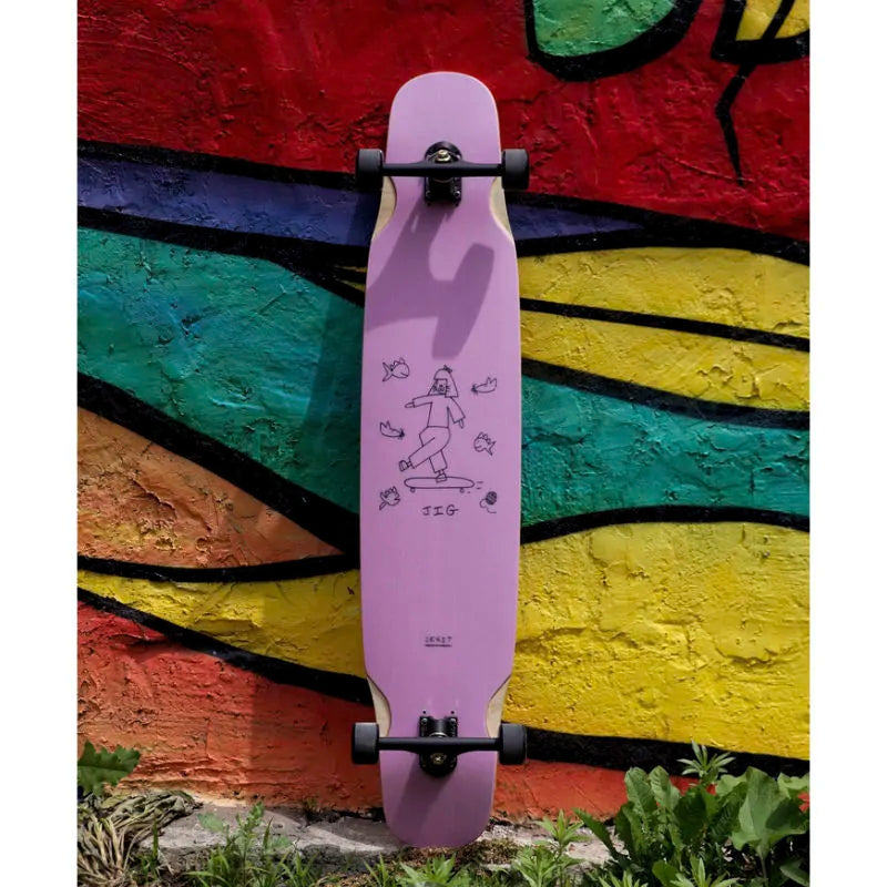Zenit Jig 3.0 Longboard Deck - The Best Deck For Freeride, Dancing and Cruising Longboarding - Shrewsbury Skateboard Shop - Wake2o UK