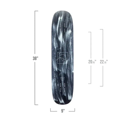 Zenit Mini Marble DK V2 Longboard Deck - The Best Longboard Deck For Freeride and Downhill - Shrewsbury Skateboard Shop - Wake2o UK