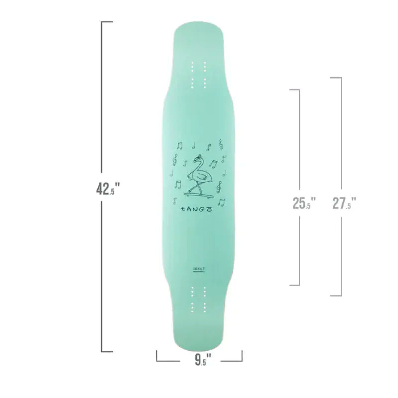 Zenit Tango Longboard Deck