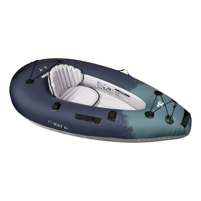 Aquaglide Backwoods Purist 65 Inflatable Kayak - 1 Person Kayak - Wake2o