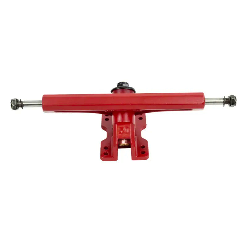 Arsenal 180mm 50 Degree Trucks - Crimson Red - Freeride And Downhill Longboard Trucks